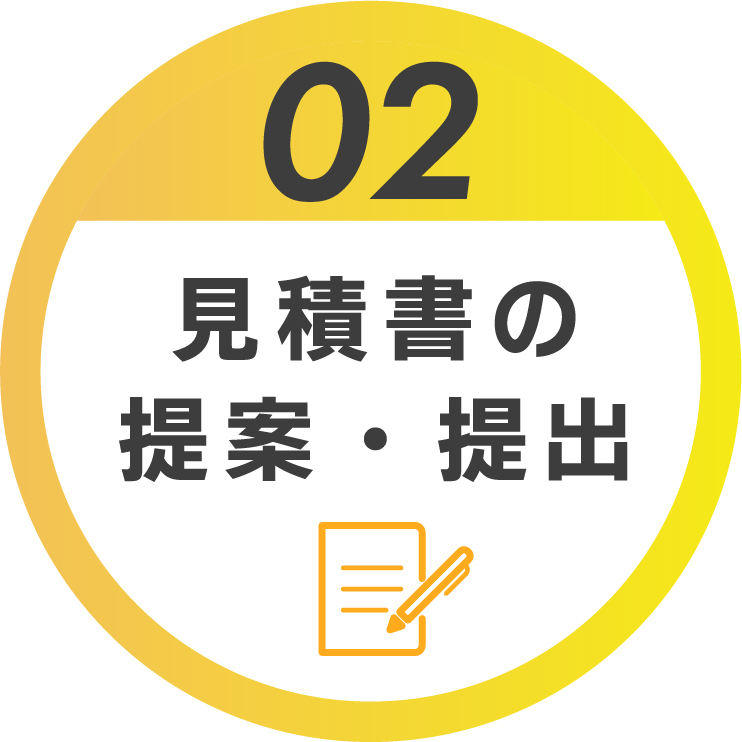 見積書の提案と提出